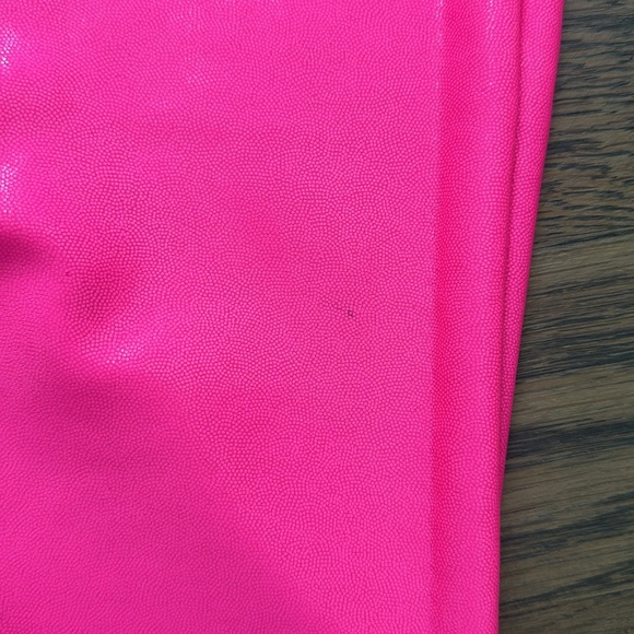 Dori Creations Hot Pink Metallic Leggings - Picture 2 of 3